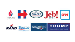 presidential candidate logos